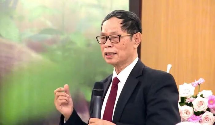Tiến sĩ Trần Văn Miều, Phó Chủ tịch Hội Bảo vệ Thiên nhiên và Môi trường Việt Nam.(Ảnh: Ban Tổ chức cung cấp).