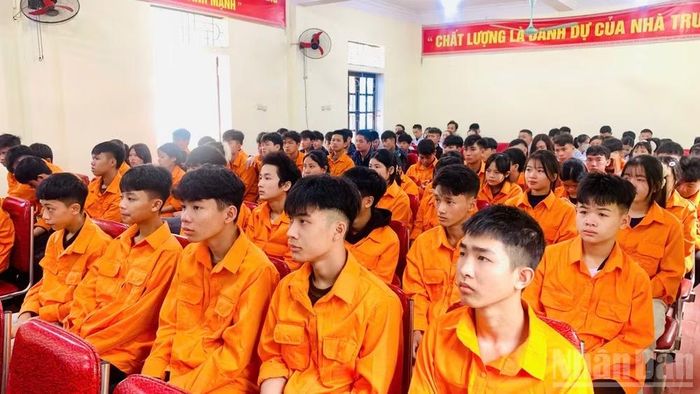 Nhiều trường cao đẳng và trung cấp nghề ở Nghệ An được sắp xếp lại. (Ảnh: Đ.P)