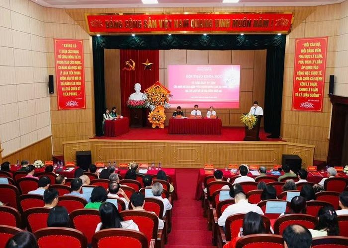 Quang cảnh hội thảo. (Ảnh: Đức Lam)