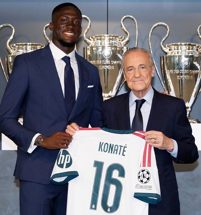 Konate ra mắt Real Madrid. Ảnh: Real Madrid FC 