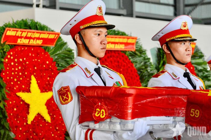 Các mẫu sinh phẩm đủ điều kiện giám định ADN được niêm phong, bảo quản trong các thùng chuyên dụng.