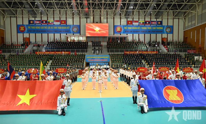 Nghi thức cử hành Quốc ca Việt Nam.