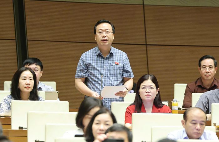 Đại biểu Nguyễn Đại Thắng (Hưng Yên). Ảnh: QUANG PHÚC