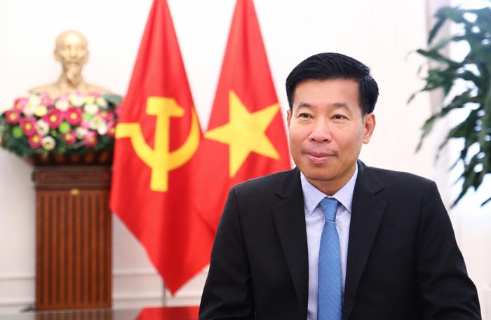 Thứ trưởng Bộ Ngoại giao Nguyễn Mạnh Cường. Ảnh: BNG