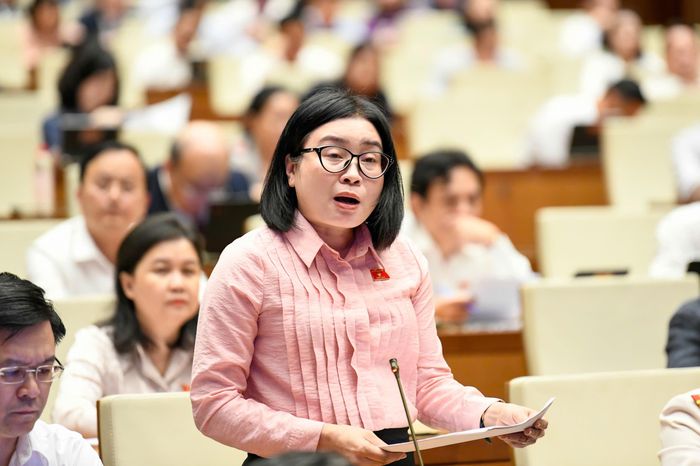  ĐB Phan Thị Thúy Linh (Đà Nẵng). Ảnh: QUANG PHÚC 