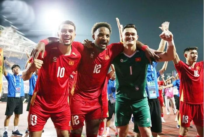 Theo Football Ranking, chiến thắng tại Mỹ Đình giúp tuyển Việt Nam được cộng khoảng 1,82 điểm, nâng tổng điểm lên 1.234,34. Ảnh: Internet.