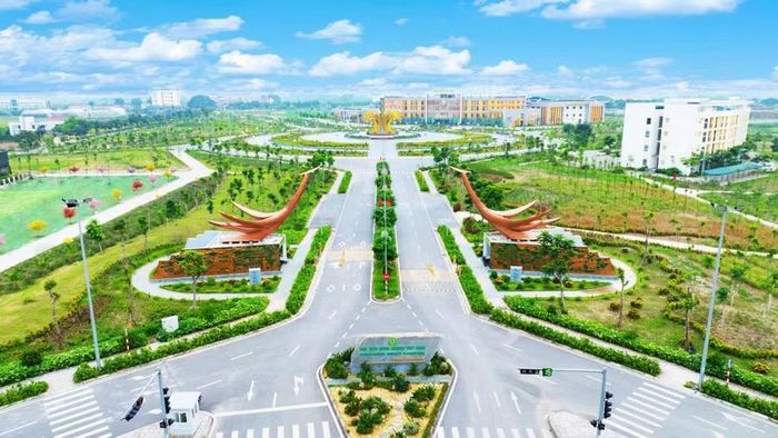 Khuôn viên Học viện Nông nghiệp Việt Nam - 1 trong 12 cơ giáo dục đại học trên bàn Thủ đô Hà Nội được lựa chọn theo Đề án, Ảnh: NTCC.