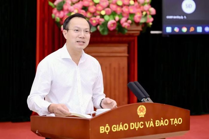 Thứ trưởng Đoàn Trung Kiên phát biểu chỉ đạo tại lớp tập huấn.