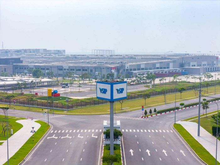 Hệ thống Khu công nghiệp Việt Nam-Singapore (VSIP). (Ảnh: VSIP)