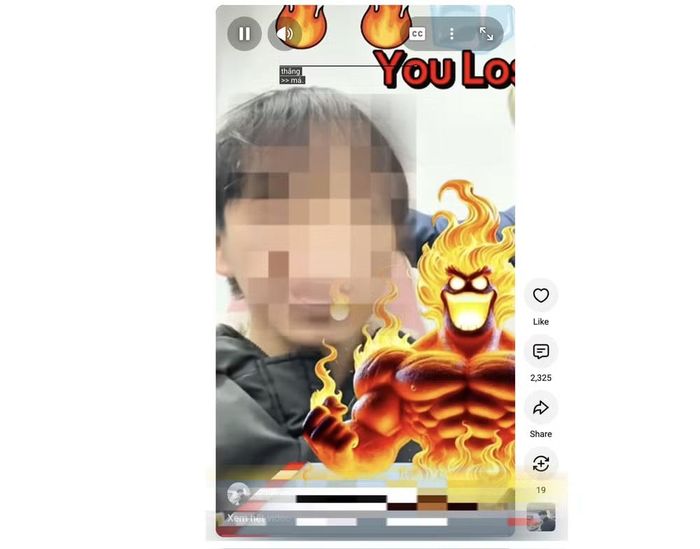 Những video ngắn luôn thu hút sự quan tâm của trẻ. Ảnh: Chụp màn hình