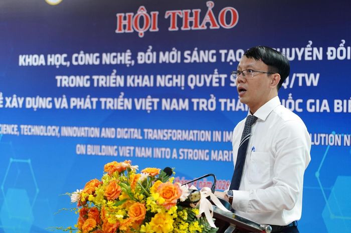 Ông Nguyễn Thanh Hà - Phó Chủ tịch UBND tỉnh Khánh Hòa phát biểu tại hội nghị. (Ảnh: MST)