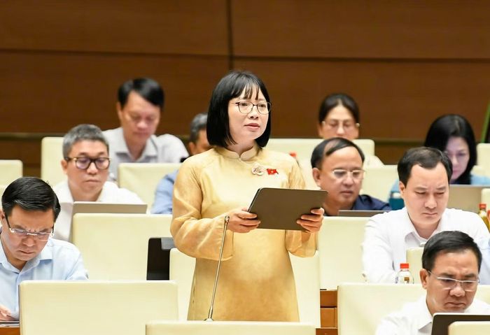  Đại biểu Nguyễn Thị Việt Nga. (Ảnh: Như Ý) 