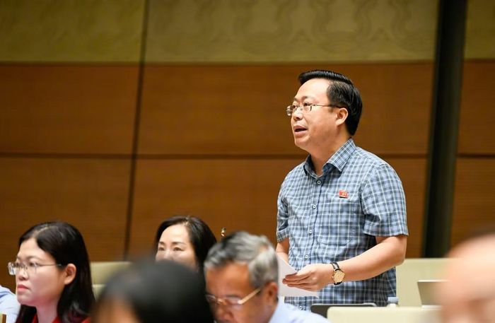  Đại biểu Nguyễn Đại Thắng. (Ảnh: Như Ý) 