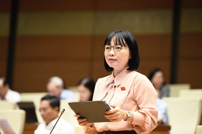  Đại biểu Nguyễn Thị Việt Nga. (Ảnh: Như Ý) 