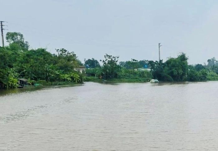 Khu vực sông Lèn nơi phát hiện thi thể nạn nhân