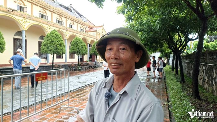 Theo ông Nguyễn Văn Mạnh, giáo dân lúc đó chỉ biết khóc và cầu nguyện. Ảnh: Trần Nghị