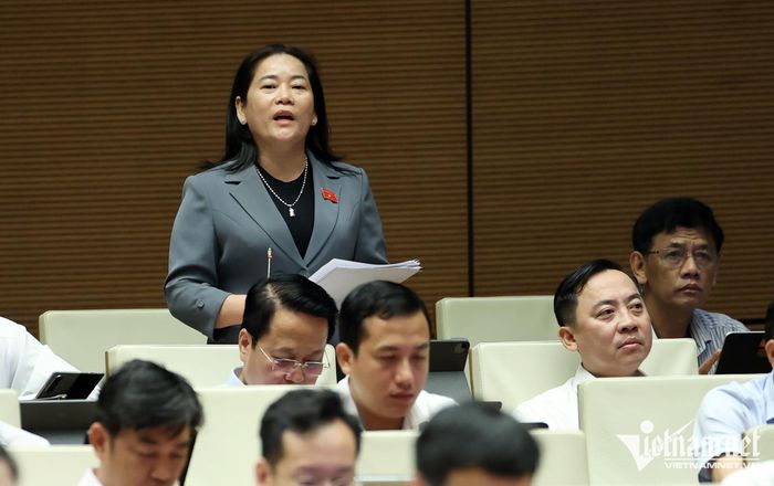 Đại biểu Lê Thị Thanh Lam. Ảnh: Phạm Hải