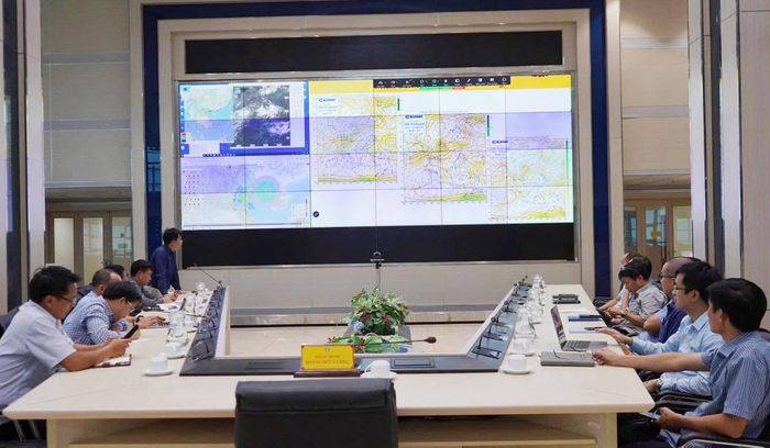 Toàn cảnh cuộc họp. Ảnh: Cục KTTV