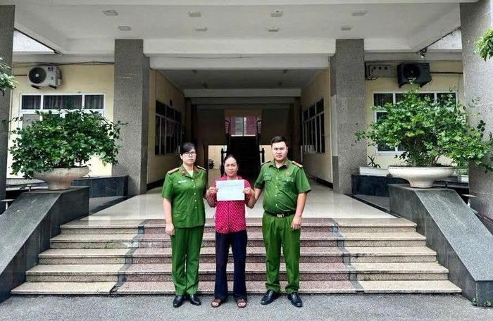Đối tượng Đặng Thị Tâm. Ảnh: CACC