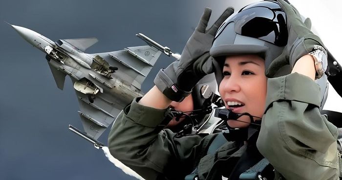 Hoàng hậu Thái Lan tham gia huấn luyện lái tiêm kích Gripen. Ảnh: The Nation