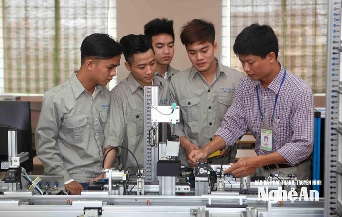 Nhiều trường cao đẳng và trung cấp nghề ở Nghệ An được sắp xếp lại.