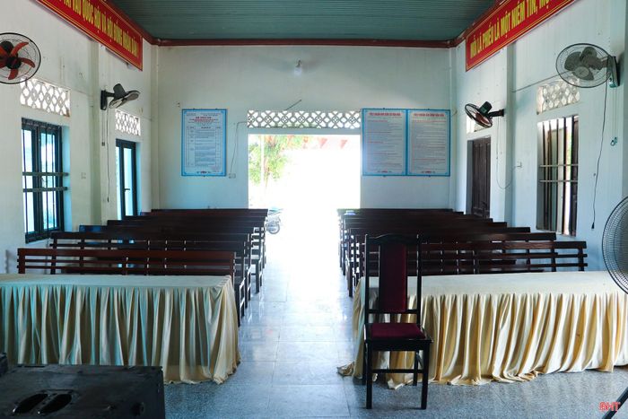Nhà văn hoá thôn Hưng Thắng (xã Cẩm Hưng).