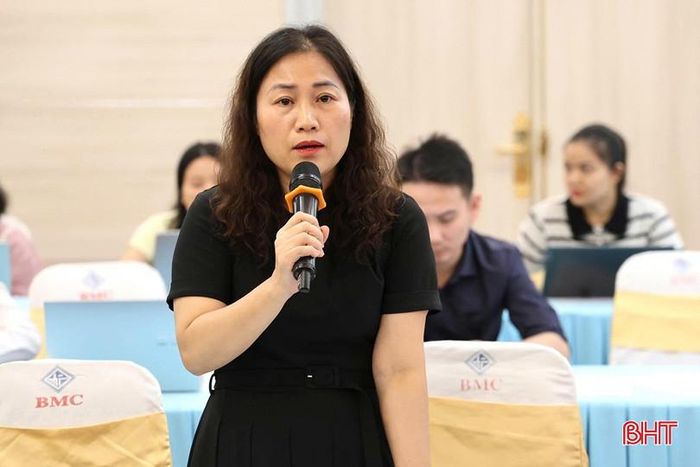 Đại diện Sở Tư pháp Hà Tĩnh góp ý dự thảo Nghị định thay thế Nghị định số 52/2015/NĐ-CP ngày 28/5/2015 của Chính phủ về cơ sở dữ liệu quốc gia về pháp luật.