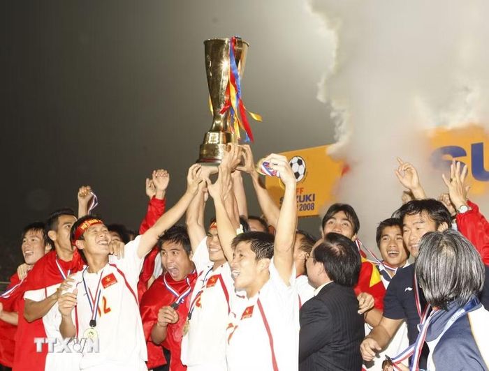 Việt Nam lần đầu vô địch AFF Cup. (Ảnh: Đức Tám/TTXVN)