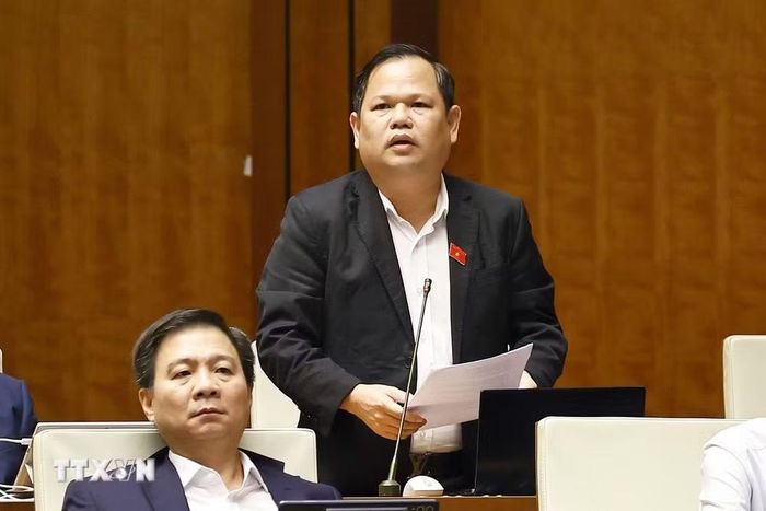 Đại biểu Quốc hội tỉnh Cà Mau Nguyễn Duy Thanh. (Ảnh: Doãn Tấn/TTXVN)