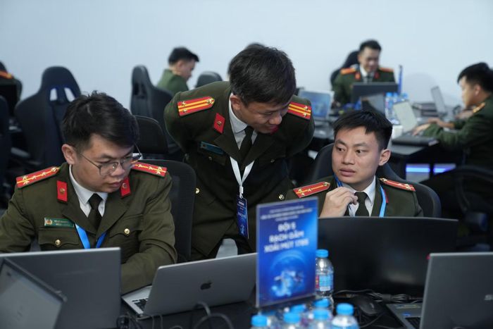 Diễn tập An ninh mạng quốc gia năm 2025. (Ảnh: PV/Vietnam+)