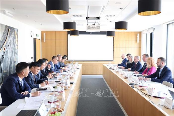 Toàn cảnh hội thảo. Ảnh Việt Thắng/PV TTXVN tại CH Séc