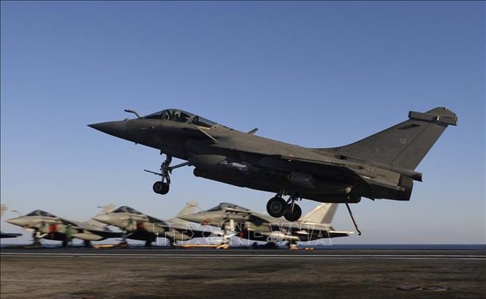 Máy bay chiến đấu Rafale của Pháp. Ảnh: AFP/ TTXVN
