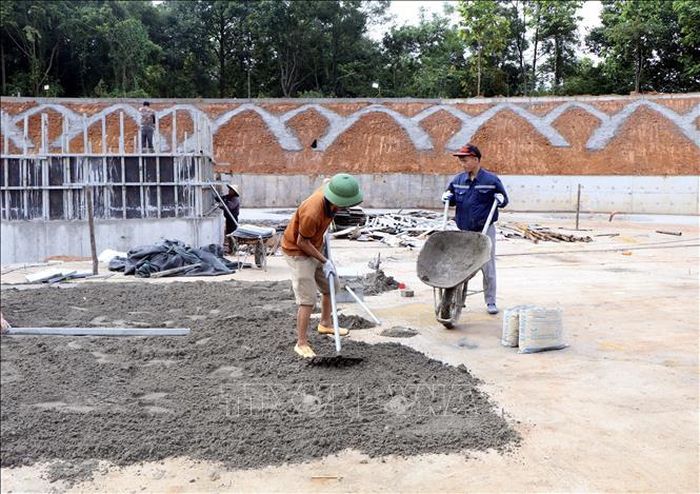 Dự kiến tượng đài Chủ tịch Hồ Chí Minh sẽ được hoàn thiện và khánh thành trong năm 2026.