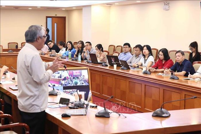 Quang cảnh buổi tọa đàm. Ảnh: An Đăng/TTXVN
