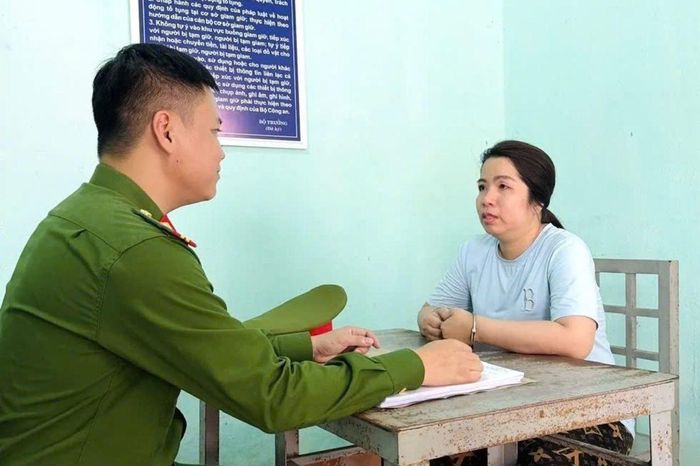Đối tượng Trần Tiễn Như Nghi. Ảnh: CA.
