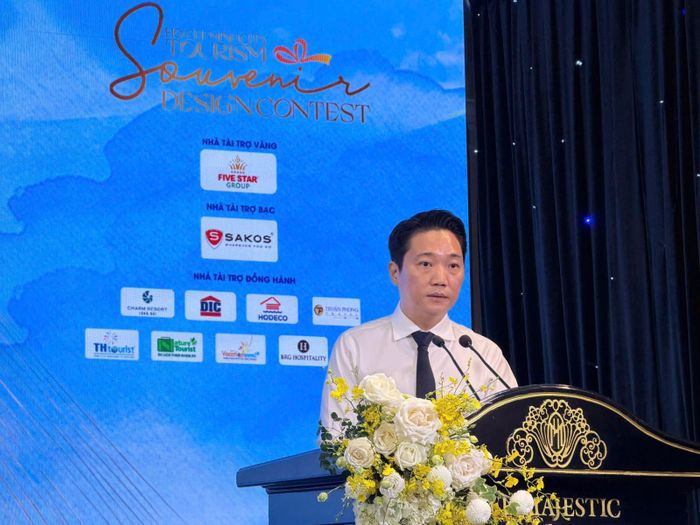 Ông Lê Trương Hiền Hoà, Phó Giám đốc Sở Du lịch TP Hồ Chí Minh phát động cuộc thi sáng ngày 21/8.