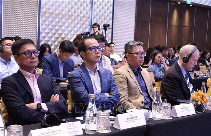 Đại biểu tham dự Diễn đàn đối thoại Việt Nam - ASEAN trong chuỗi giá trị toàn cầu.