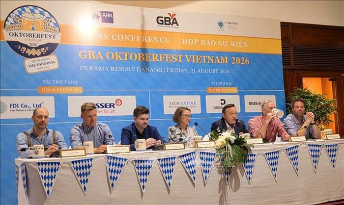 Ban Tổ chức lễ hội công bố các thông tin về Lễ hội giao lưu văn hóa GBA Oktoberfest Vietnam 2026 được tổ chức tại Đà Nẵng.