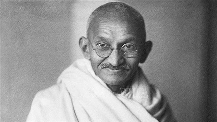 Mahatma Gandhi, Lãnh tụ phong trào giành độc lập cho Ấn Độ. Ảnh: TTXVN phát