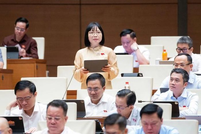 ĐBQH Nguyễn Thị Việt Nga (Ảnh: Media Quốc hội).