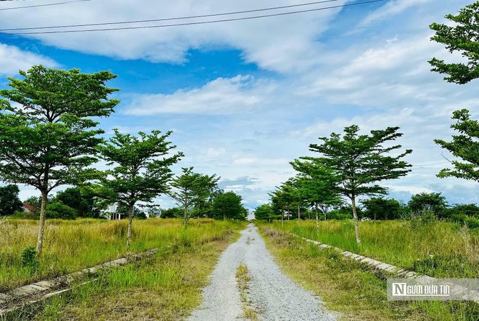 Một số hạng mục hạ tầng tại Khu nhà ở cho người thu nhập thấp đang dần được hình thành.