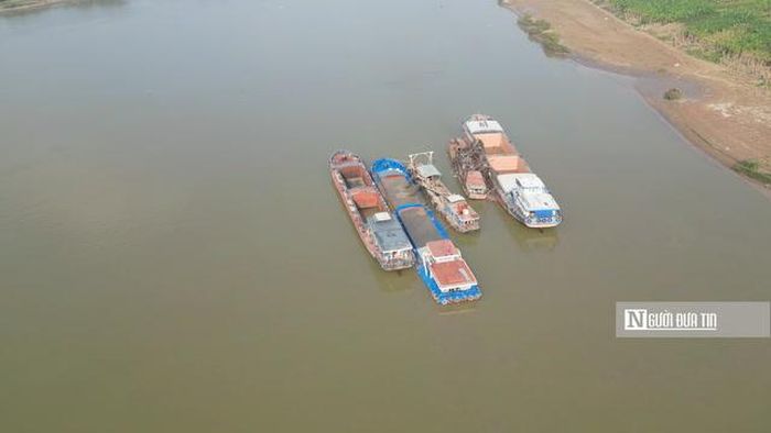 Khu vực khai thác cát của Công ty TNHH Minh Phương.