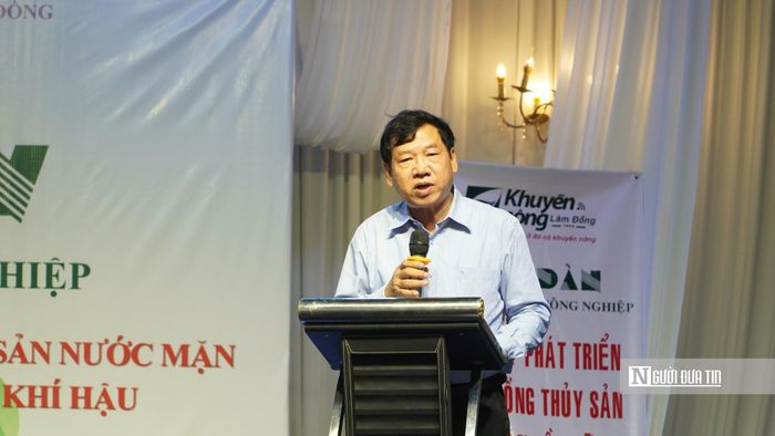 Ông Nguyễn Văn Chiến, Phó Giám đốc Sở Nông nghiệp và Môi trường tỉnh Lâm Đồng phát biểu.