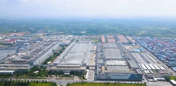 Một góc Khu công nghiệp Yên Bình, tỉnh Thái Nguyên. Ảnh minh họa: TTXVN
