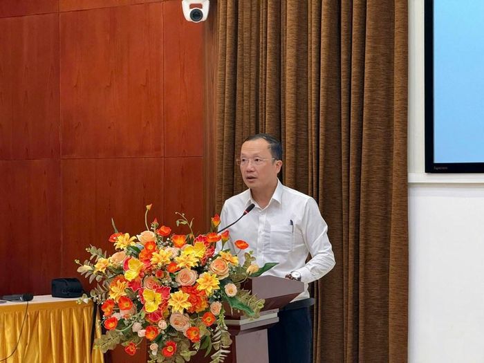 Tổng Giám đốc NSMO Nguyễn Đức Ninh phát biểu. Ảnh: NSMO