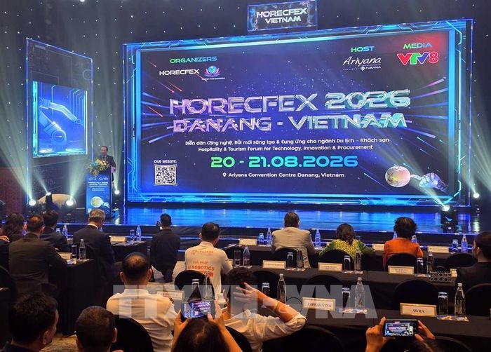 Quang cảnh lễ khai mạc diễn đàn HORECFEX Vietnam 2026. Ảnh: Trần Lê Lâm - TTXVN