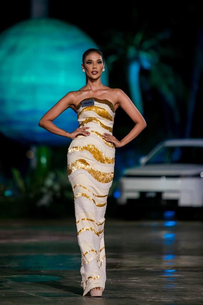 Người đẹp đến từ Malaysia cũng được đánh giá cao ở phần thi Top Model. 