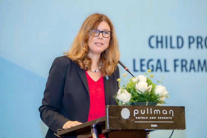 Bà Silvia Danailov - Trưởng Đại diện UNICEF tại Việt Nam