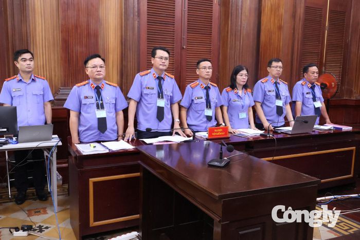 Đại diện VKSND TPHCM tại phiên toà