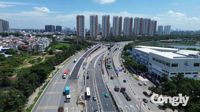 Hai nhánh cầu mới góp phần hoàn thiện hệ thống kết nối tại nút giao An Phú.